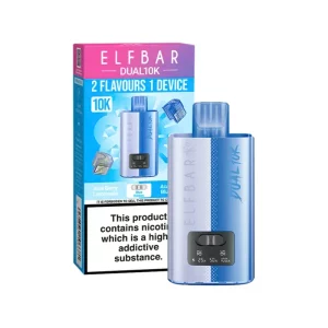 Elf Bar Dual 10K Disposable Kit Blue Edition | Guardian Vape Shop