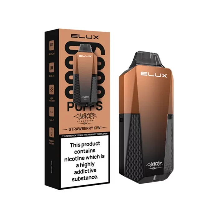 Elux Cyberover 6000 Puff Disposable Strawberry Kiwi | Guardian Vape Shop