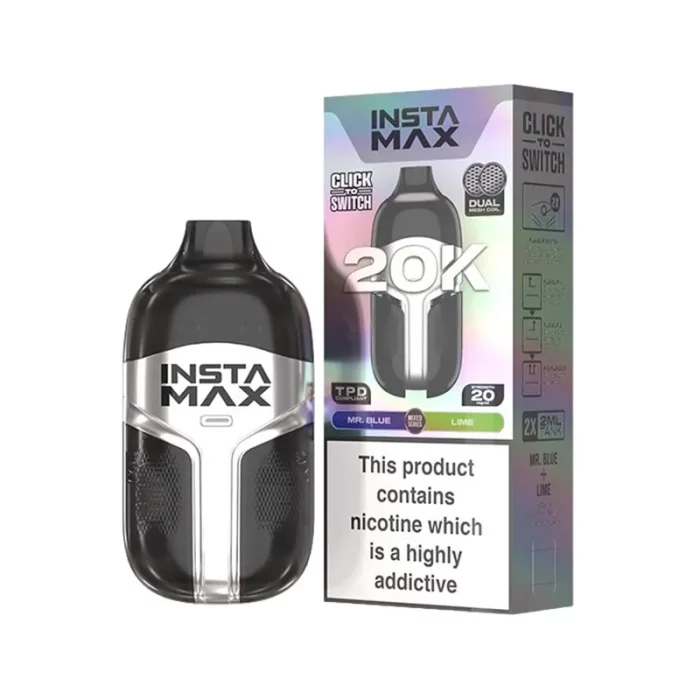 Insta Max 20K Disposable Vape Blue Lime | Guardian Vape Shop