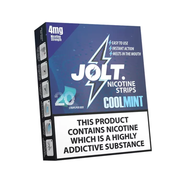 Jolt Nicotine Strips Cool Mint 4mg | Guardian Vape Shop