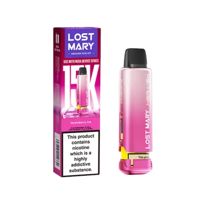 Lost Mary Nera 30K Pods Prefilled Strawberry Ice | Guardian Vape Shop