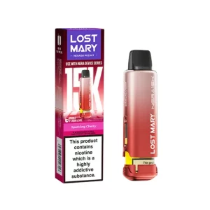 Lost Mary Nera 30K Pods Prefilled Sparkling Cherry | Guardian Vape Shop