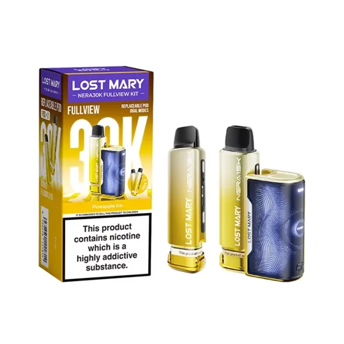 Lost Mary Nera 30K Fullview Pod Kit Pineapple Ice | Guardian Vape Shop