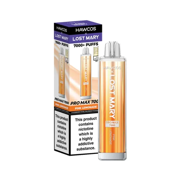 Hawcos x Lost Mary Pro Max 7000 Puffs Pink Lemonade | Guardian Vape Shop