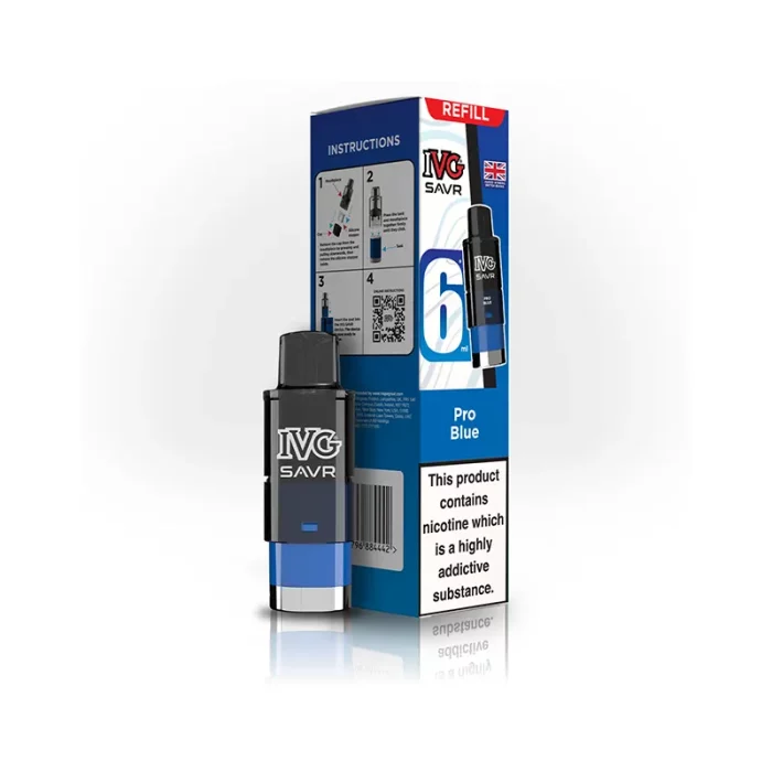 IVG SAVR Pods Prefilled Pro Blue | Guardian Vape Shop