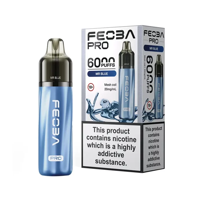 Feoba Pro 6000 Puffs Disposable Mr Blue | Guardian Vape Shop