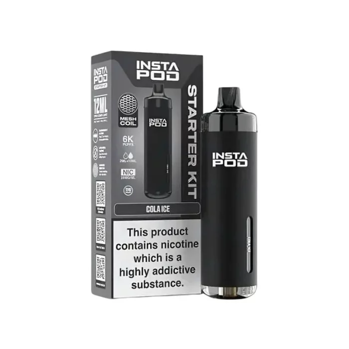 InstaPod 6000 Vape Pod Kit Cola Ice | Guardian Vape Shop