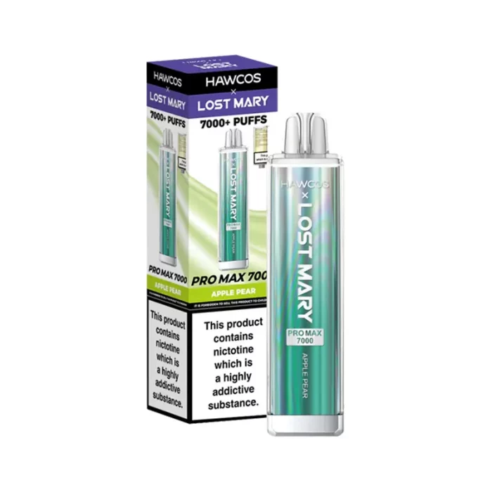 Hawcos x Lost Mary Pro Max 7000 Puffs Apple Pear | Guardian Vape Shop