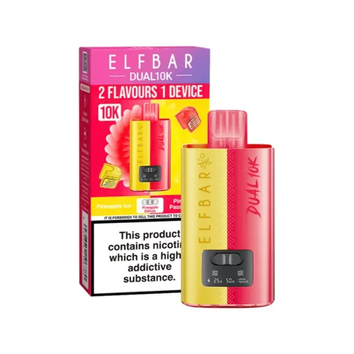Elf Bar Dual 10K Disposable Kit Pineapple Edition | Guardian Vape Shop