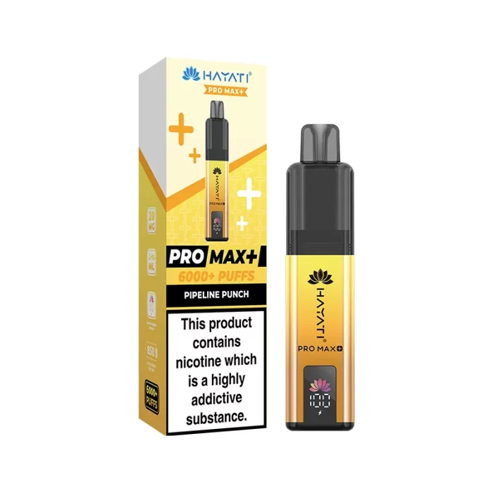 Hayati Pro Max Plus 6K Vape Pod Kit Pipeline Punch | Guardian Vape Shop