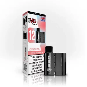 IVG Pro 12 Pods Prefilled Fizzy Strawberry | Guardian Vape Shop