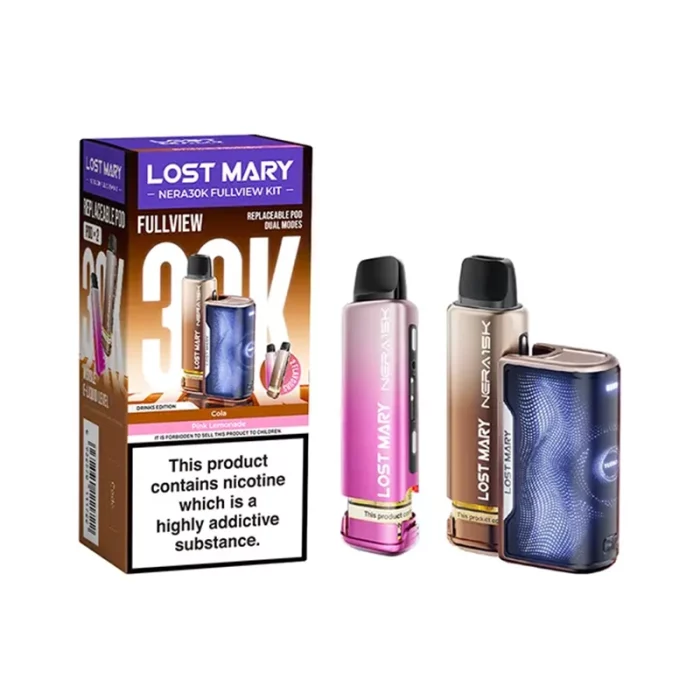 Lost Mary Nera 30K Fullview Pod Kit Drinks Edition | Guardian Vape Shop