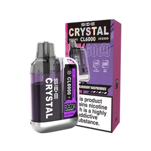 SKE Crystal CL6000 Vape Pod Kit Blueberry Raspberry | Guardian Vape Shop