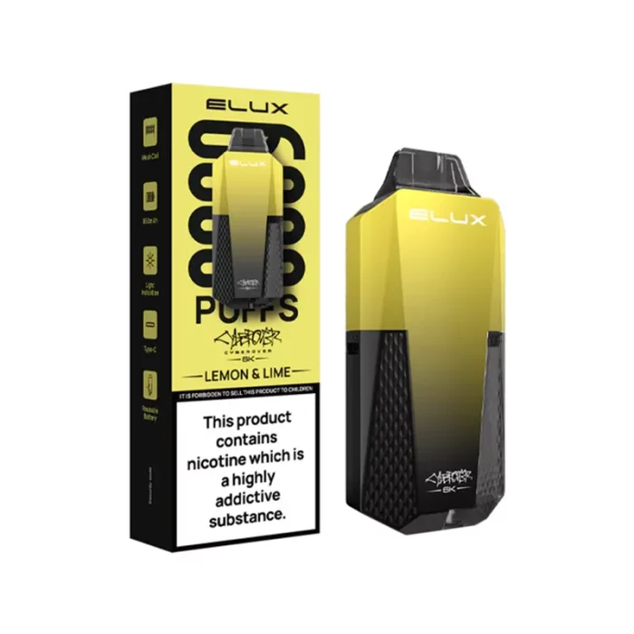 Elux Cyberover 6000 Puff Disposable Lemon Lime | Guardian Vape Shop