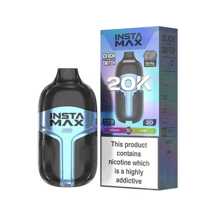 Insta Max 20K Disposable Vape Grape Lime | Guardian Vape Shop