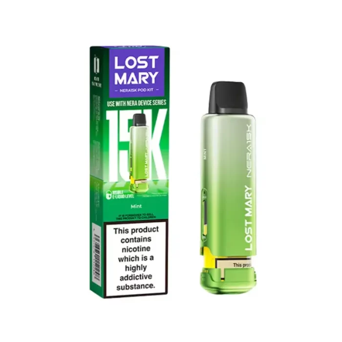 Lost Mary Nera 30K Pods Prefilled Pods Mint | Guardian Vape Shop