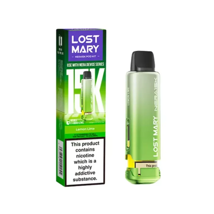 Lost Mary Nera 30K Pods Prefilled Lemon Lime | Guardian Vape Shop