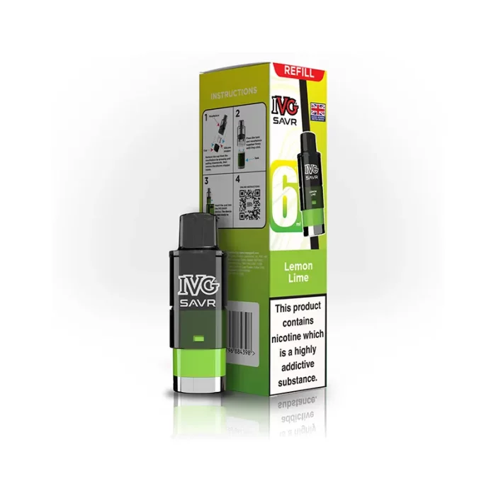 IVG SAVR Pods Prefilled Lemon Lime | Guardian Vape Shop