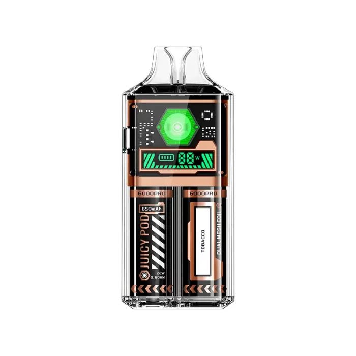 Juicy Pod 6000 Pro Disposable Vape Tobacco | Guardian Vape Shop