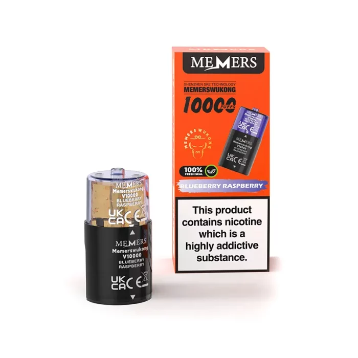 Memers Wukong V10000 Pods Prefilled Blueberry Raspberry | Guardian Vape Shop