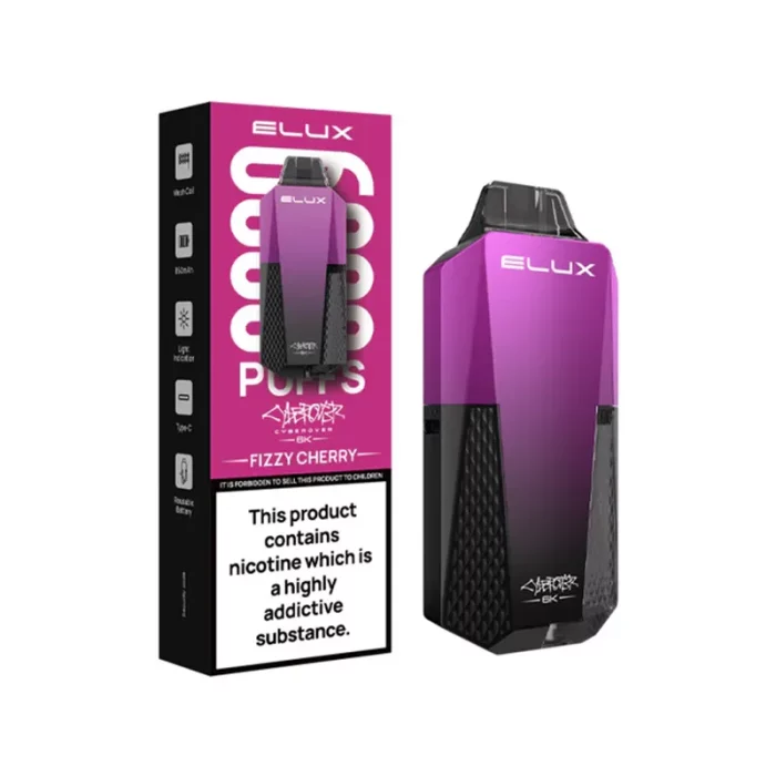Elux Cyberover 6000 Puff Disposable Fizzy Cherry | Guardian Vape Shop