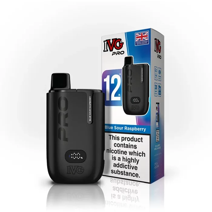 IVG Pro 12 Vape Pod Kit Blue Sour Raspberry | Guardian Vape Shop