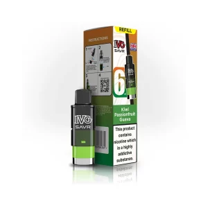 IVG SAVR Pods Prefilled Kiwi Passion Fruit Guava | Guardian Vape Shop