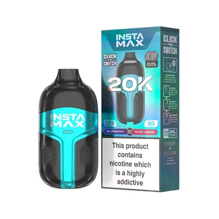Insta Max 20K Disposable Vape Blueberry Razz Lemon | Guardian Vape Shop