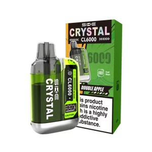 SKE Crystal CL6000 Vape Pod Kit Double Apple | Guardian Vape Shop