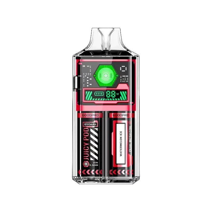 Juicy Pod 6000 Pro Disposable Vape Watermelon Ice | Guardian Vape Shop