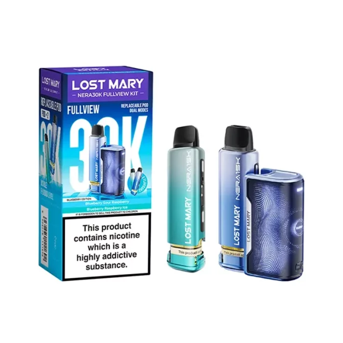 Lost Mary Nera 30K Fullview Pod Kit Blueberry Edition | Guardian Vape Shop