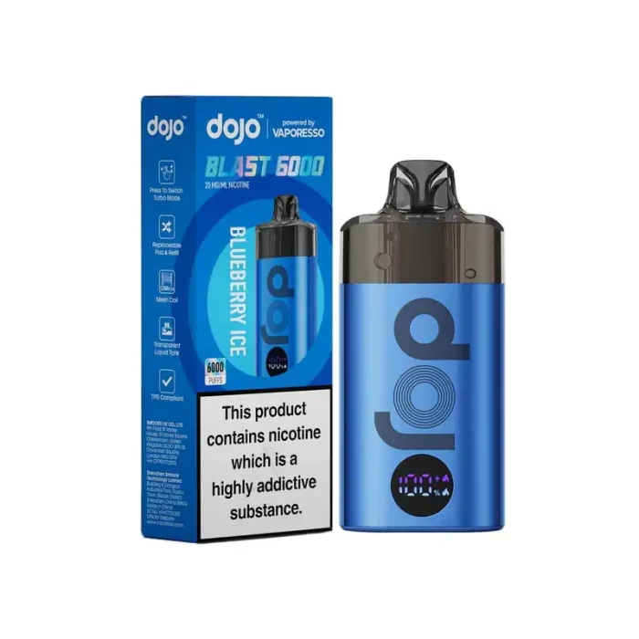 Vaporesso Dojo Blast Vape Pod Kit Blueberry Ice | Guardian Vape Shop