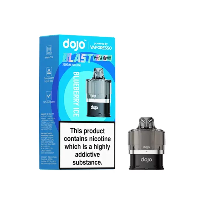 Vaporesso Dojo Blast Pods Prefilled Blueberry Ice | Guardian Vape Shop
