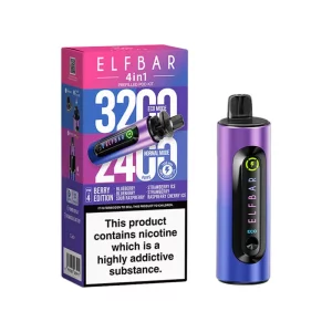 ElfBar 4 in 1 Prefilled Pod Kit Berry Edition | Guardian Vape Shop