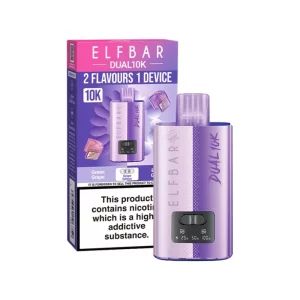 Elf Bar Dual 10K Disposable Kit Grape Edition | Guardian Vape Shop