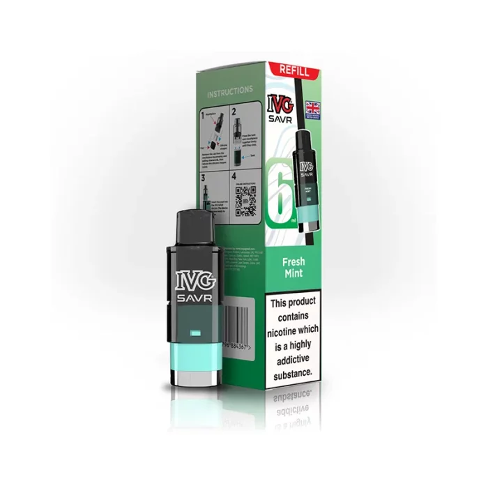 IVG SAVR Pods Prefilled Fresh Mint | Guardian Vape Shop