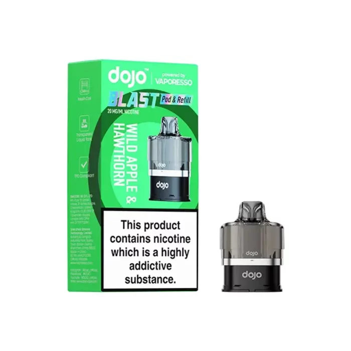 Vaporesso Dojo Blast Pods Prefilled Wild Apple Hawthorn | Guardian Vape Shop