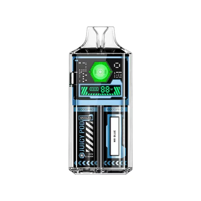 Juicy Pod 6000 Pro Disposable Vape Mr Blue | Guardian Vape Shop