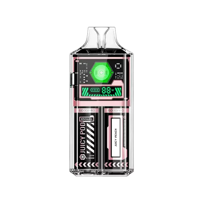 Juicy Pod 6000 Pro Disposable Vape Juicy Peach | Guardian Vape Shop