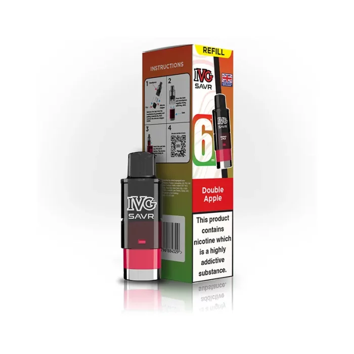 IVG SAVR Pods Prefilled Double Apple | Guardian Vape Shop