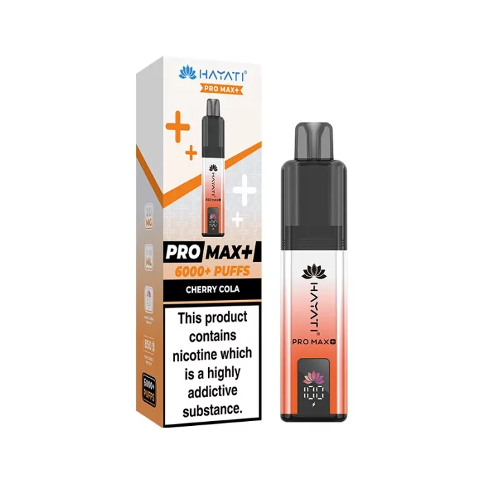 Hayati Pro Max Plus 6K Vape Pod Kit Cherry Cola | Guardian Vape Shop