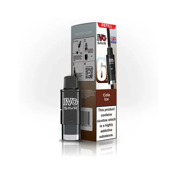 IVG SAVR Pods Prefilled Cola Ice | Guardian Vape Shop