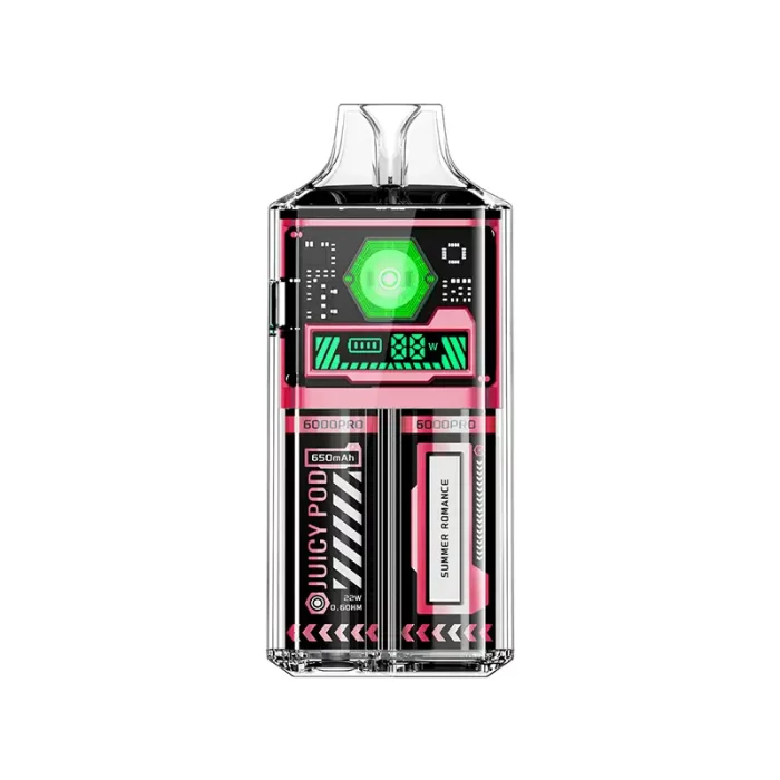 Juicy Pod 6000 Pro Disposable Vape Summer Romance | Guardian Vape Shop