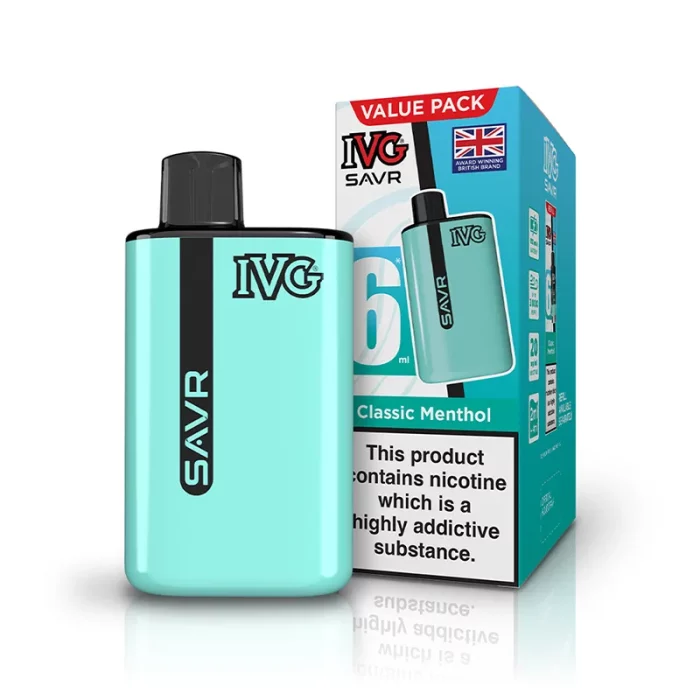 IVG SAVR Vape Pod Kit Classic Menthol | Guardian Vape Shop