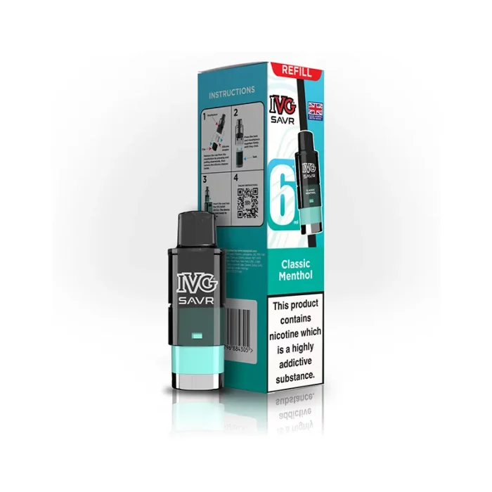 IVG SAVR Pods Prefilled Classic Menthol | Guardian Vape Shop