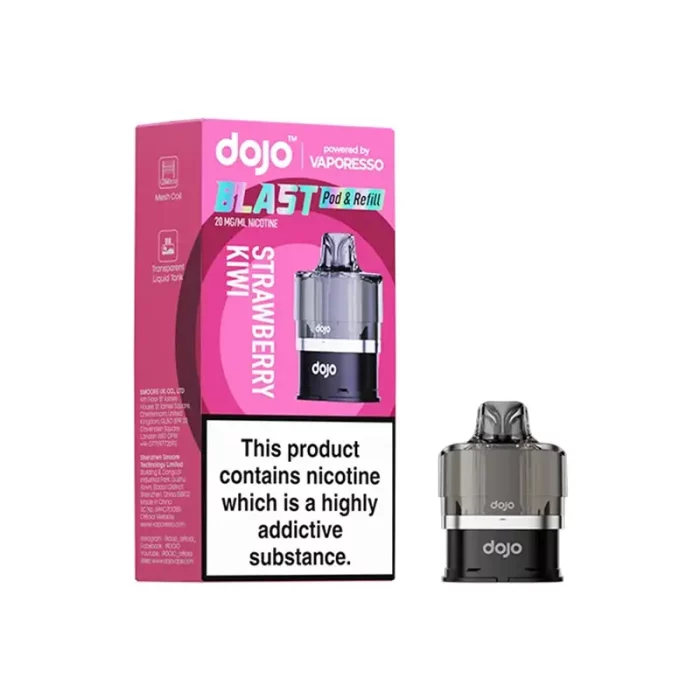Vaporesso Dojo Blast Pods Prefilled Strawberry Kiwi | Guardian Vape Shop