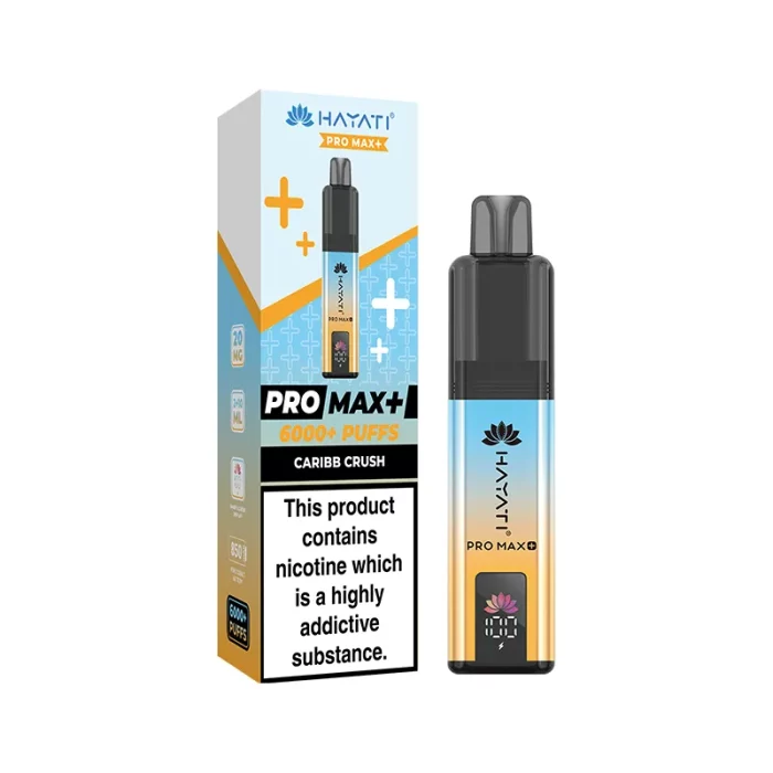 Hayati Pro Max Plus 6K Vape Pod Kit Caribb Crush | Guardian Vape Shop