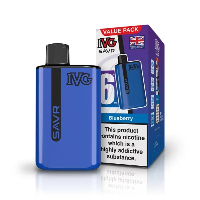 IVG SAVR Vape Pod Kit Blueberry | Guardian Vape Shop