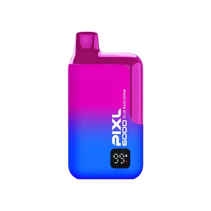 Pixl 6000 Disposable Blue Razz Chew | Guardian Vape Shop