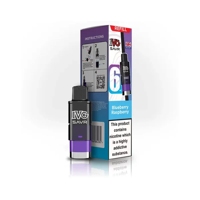 IVG SAVR Pods Prefilled Blueberry Raspberry | Guardian Vape Shop